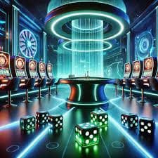 Infinite Blackjack live dealer table view on qq8821 slot